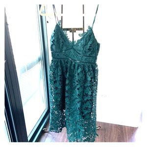 Bardot Lace Dress • NWT